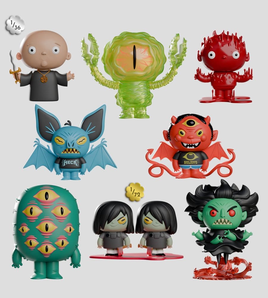 Odds N Sods Minifiguren S1 6 cm Blind Box Display (6) Image 1