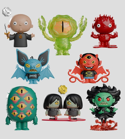 Odds N Sods Minifiguren S1 6 cm Blind Box Display (6) Image 1