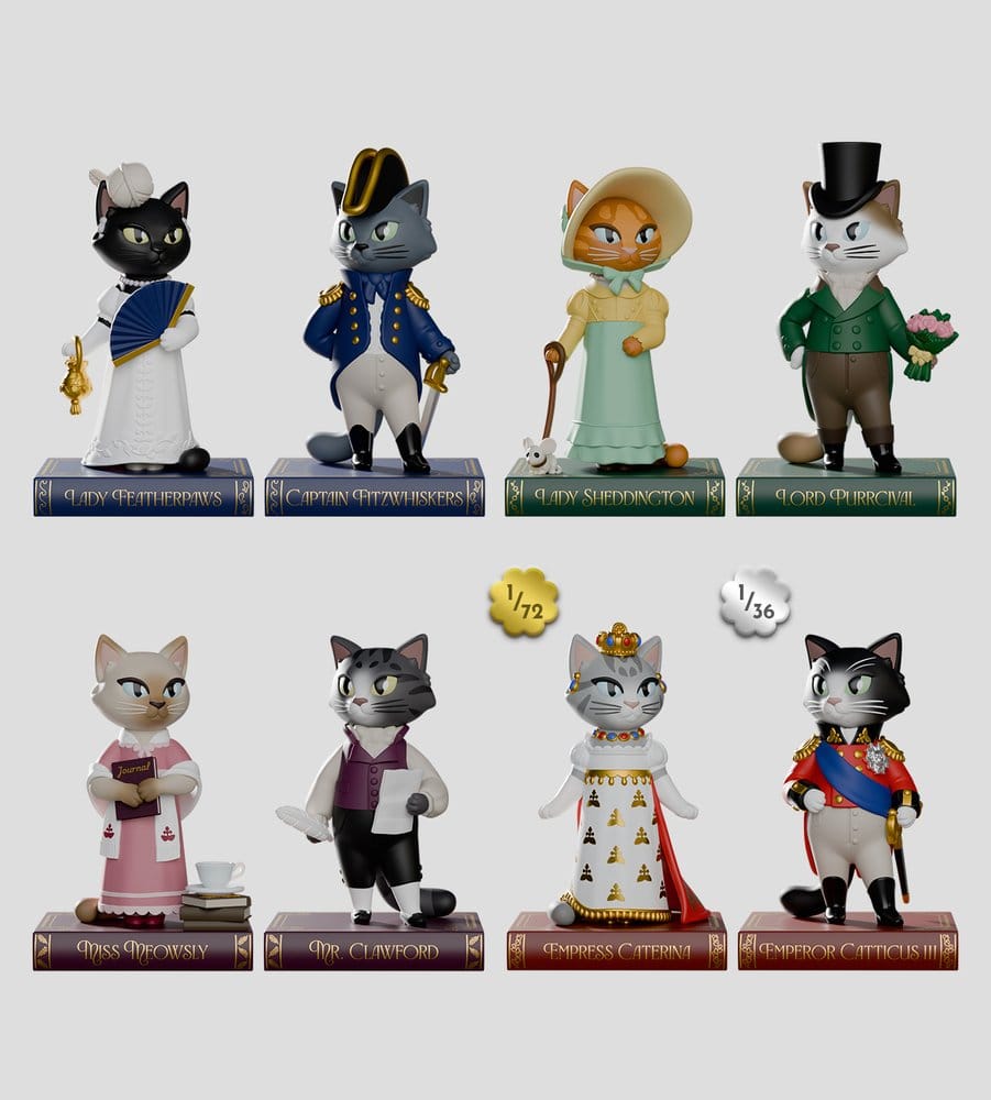 Regency Cats Minifiguren S1 9 cm Blind Box Display (6) Image 1