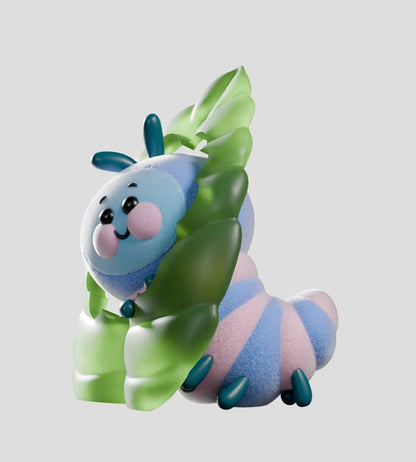 Wooly Bear and Friends Vinyl Minifiguren S1 13 cm Blind Box Display (6) Image 5