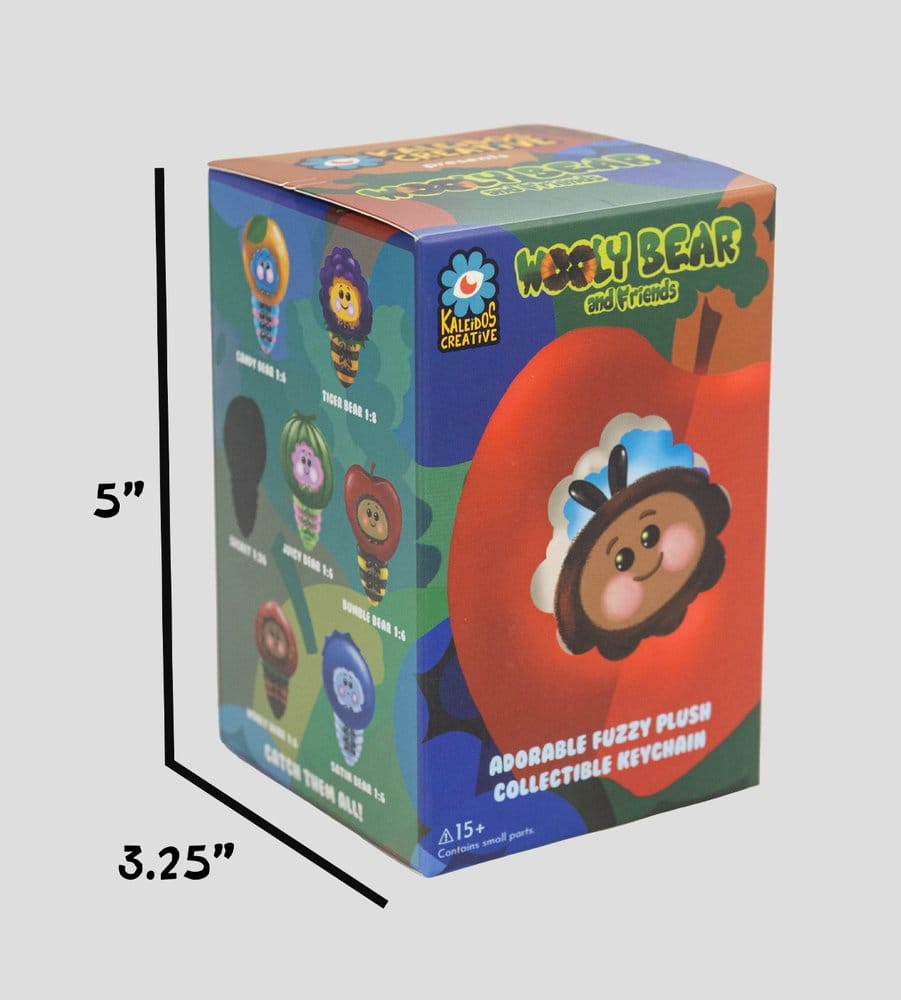 Wooly Bear and Friends Plüsch-Schlüsselanhänger S1 7 cm Blind Box Display (6) Image 9