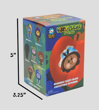 Wooly Bear and Friends Plüsch-Schlüsselanhänger S1 7 cm Blind Box Display (6) Image 9