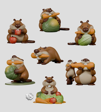 MisBEAVhaving Minifiguren S1 5 cm Blind Box Display (6) Image 1