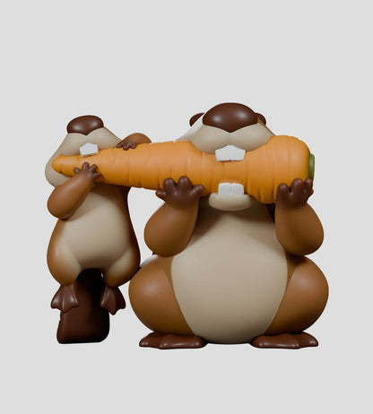 MisBEAVhaving Minifiguren S1 5 cm Blind Box Display (6) Image 6