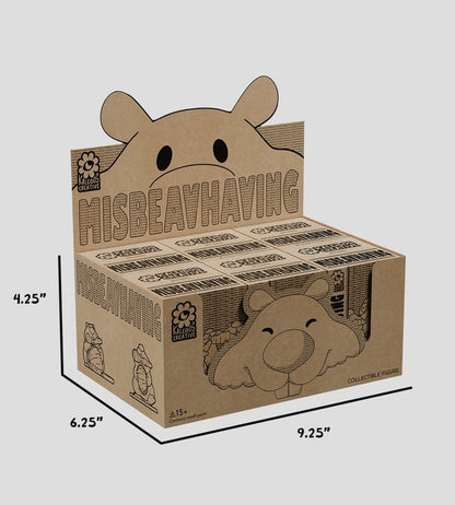 MisBEAVhaving Minifiguren S1 5 cm Blind Box Display (6) Image 11
