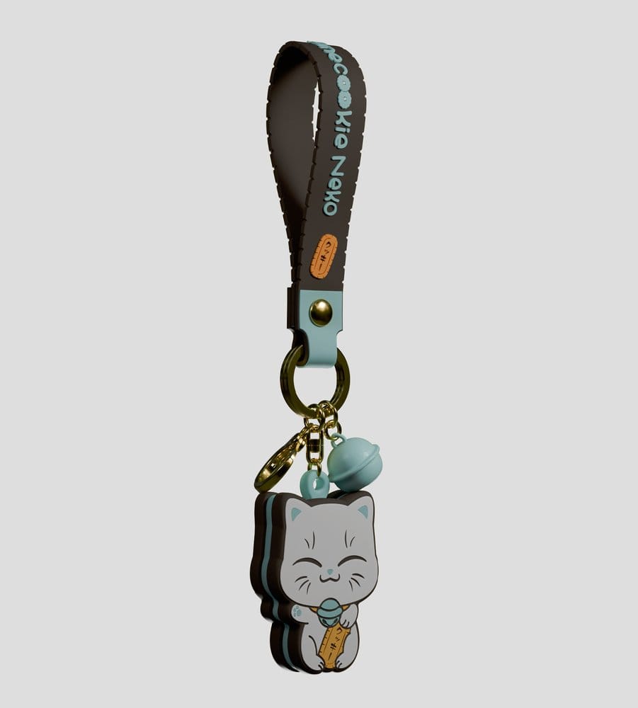 Manecookie Neko Silikon-Schlüsselanhänger S1 13 cm Blind Box Display (8) Image 3