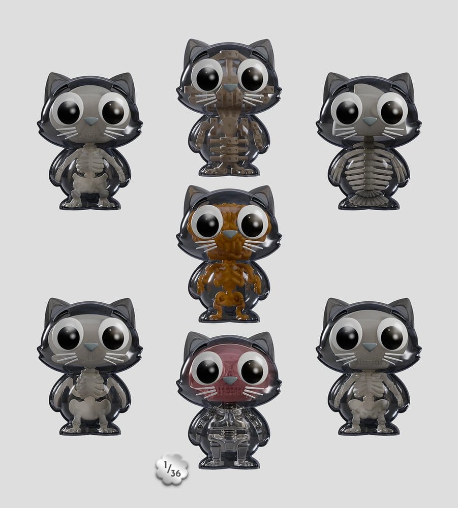 Cat Scans Minifiguren S2 Bare Bones 6 cm Blind Box Display (6) Image 1