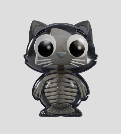 Cat Scans Minifiguren S2 Bare Bones 6 cm Blind Box Display (6) Image 4