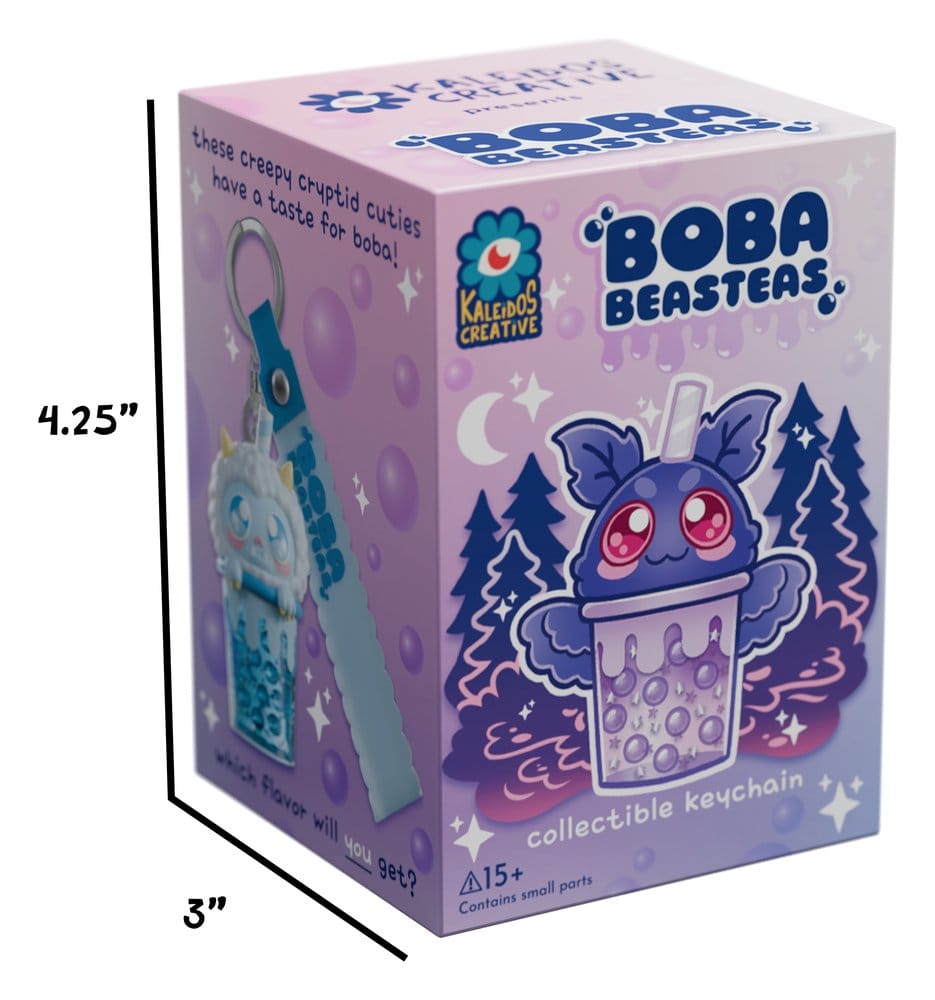Boba Beasteas Schlüsselanhänger 8 cm Blind Box Display (8) Image 2