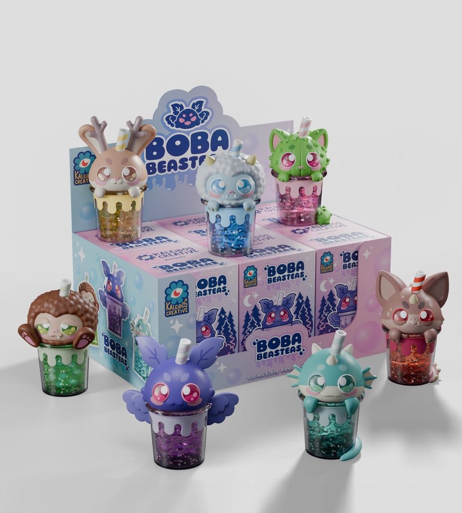 Boba Beasteas Schlüsselanhänger 8 cm Blind Box Display (8) Image 4