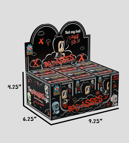 Tiny Shiny Hiney Peakers Minifiguren S2 Badasses 7 cm Blind Box Display (6) Image 8