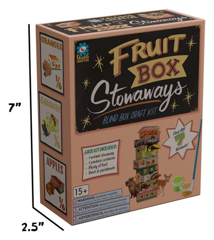 Fruit Box Stowaways DIY Bastelset Blind Box Display (6) Image 2