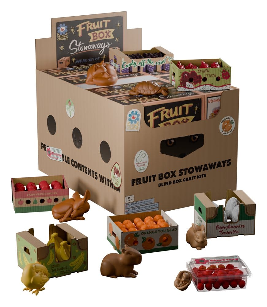 Fruit Box Stowaways DIY Bastelset Blind Box Display (6) Image 4