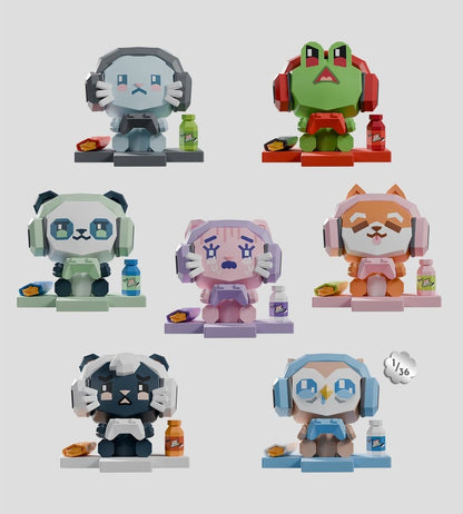 Mega Mini ArcadeMinifiguren S1 6 cm Blind Box Display (6) Image 1