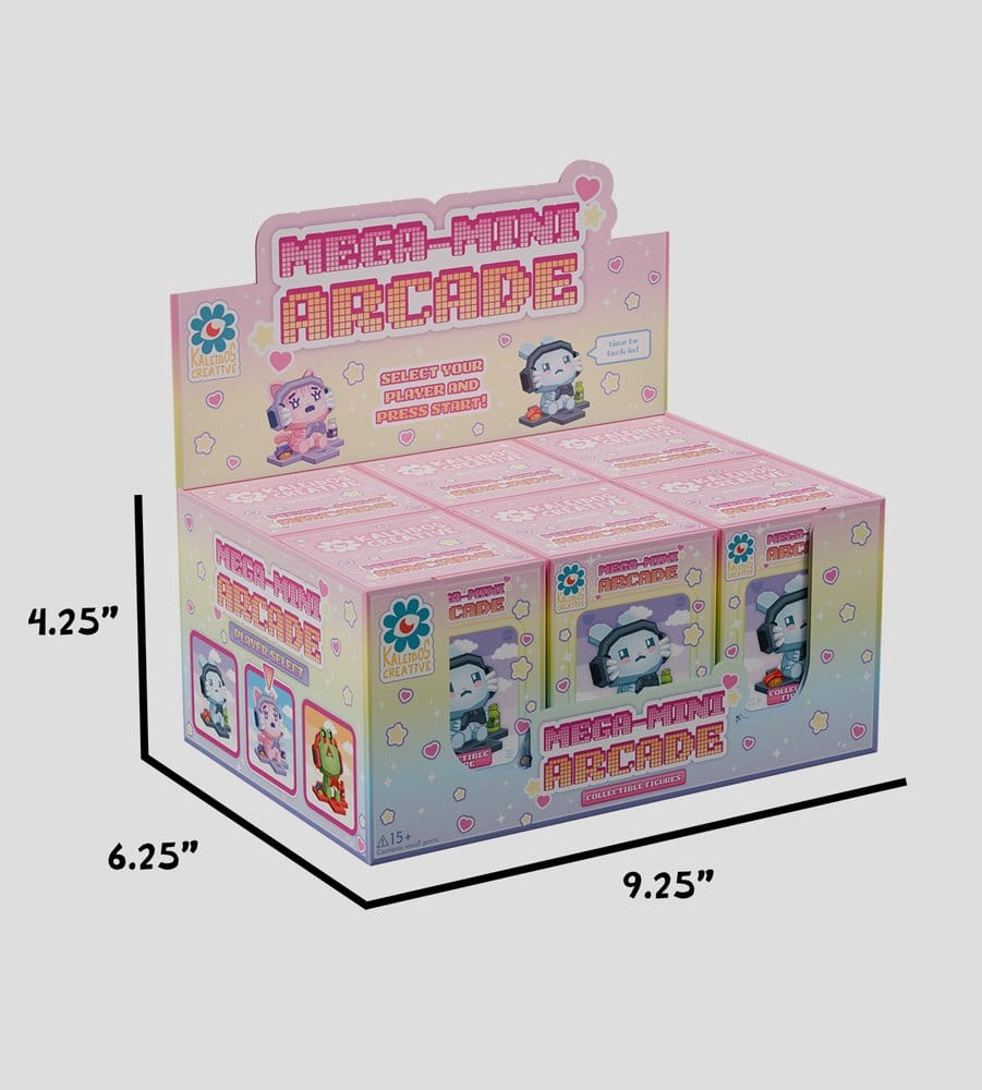 Mega Mini ArcadeMinifiguren S1 6 cm Blind Box Display (6) Image 10