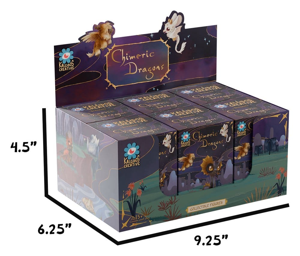 Chimeric Dragons Minifiguren S1 8 cm Blind Box Display (6) Image 3