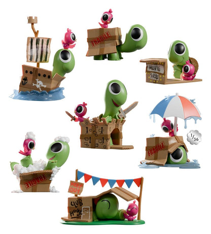 Box Turtle and Bird Minifiguren S1 9 cm Blind Box Display (6) Image 1