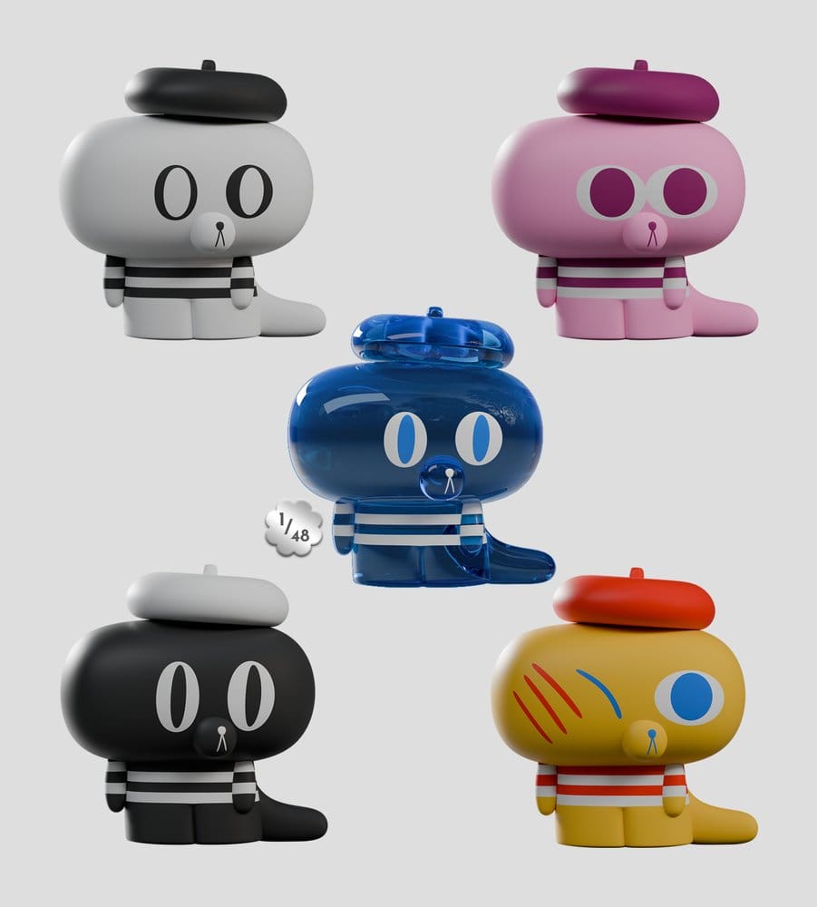 Hard Stare Pierre Minifiguren S1 5 cm Blind Box Display (4) Image 1