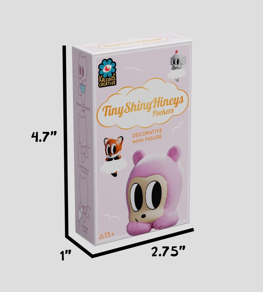 Tiny Shiny Hiney Peakers Minifiguren 6 cm Blind Box Display (6) Image 9