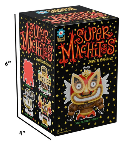 Super Machito Minifiguren S1 10 cm Blind Box Display (6) Image 2