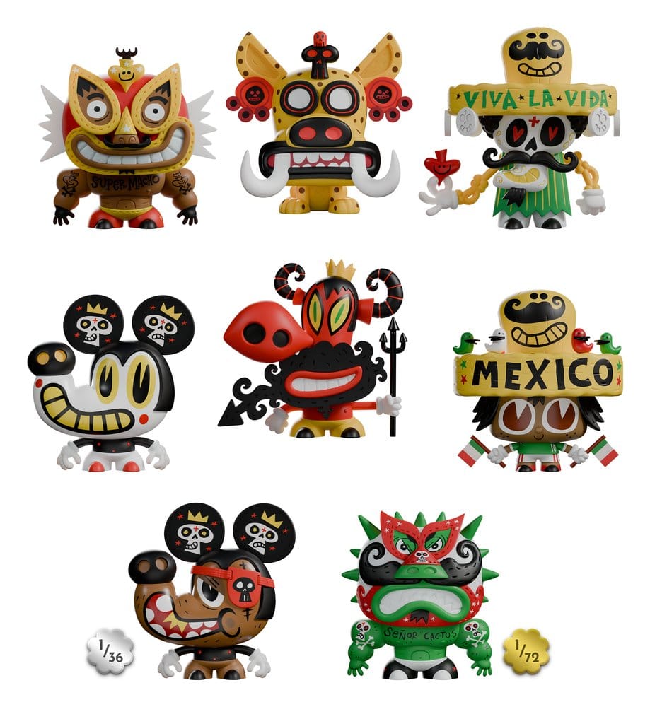 Super Machito Minifiguren S1 10 cm Blind Box Display (6) Image 1