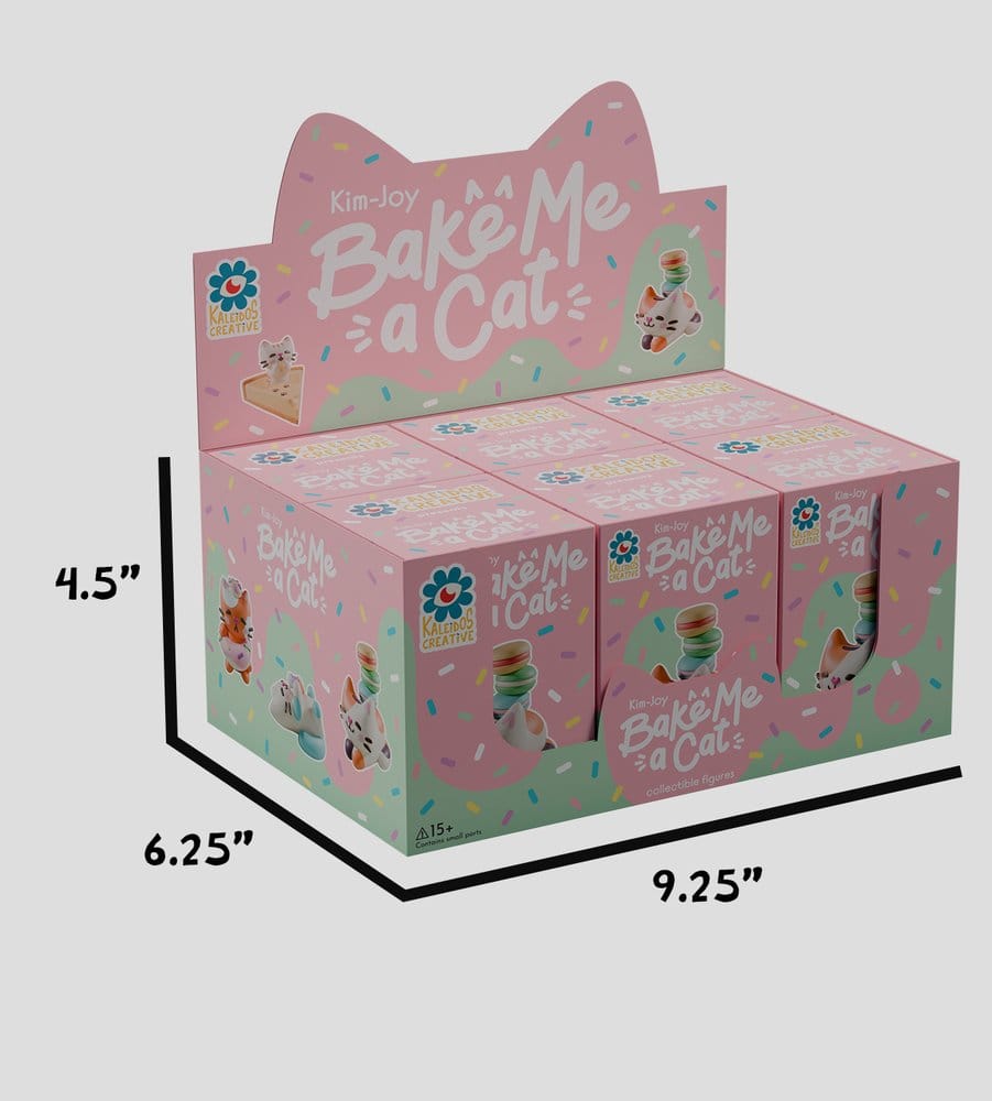 Bake Me a Cat Minifiguren S1 7 cm Blind Box Display (6) Image 3