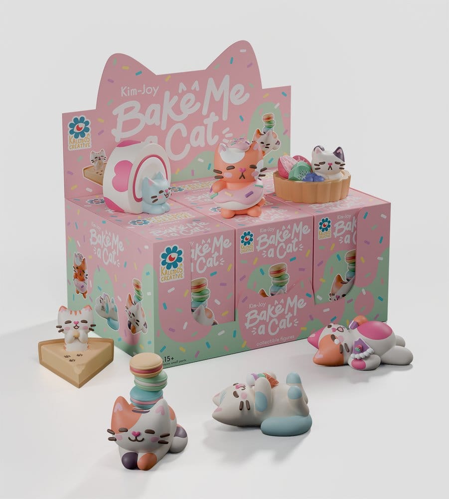 Bake Me a Cat Minifiguren S1 7 cm Blind Box Display (6) Image 4
