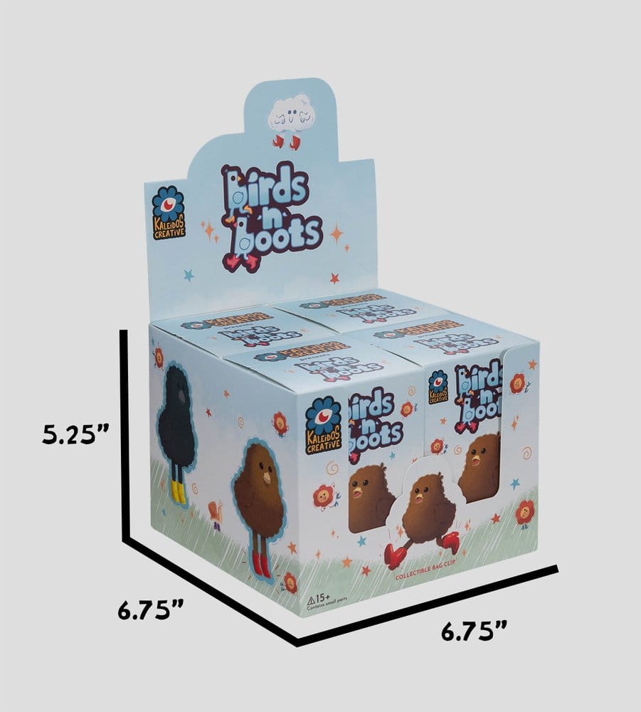 Birds N Boots Minifiguren S1 8 cm Blind Box Display (4) Image 9