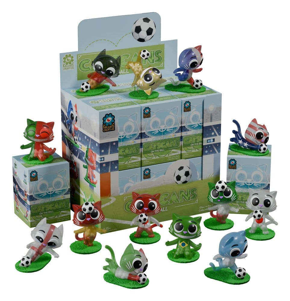 Cat Scans Minifiguren S3 - On the Ball 6 cm Blind Box Display (12) Image 3