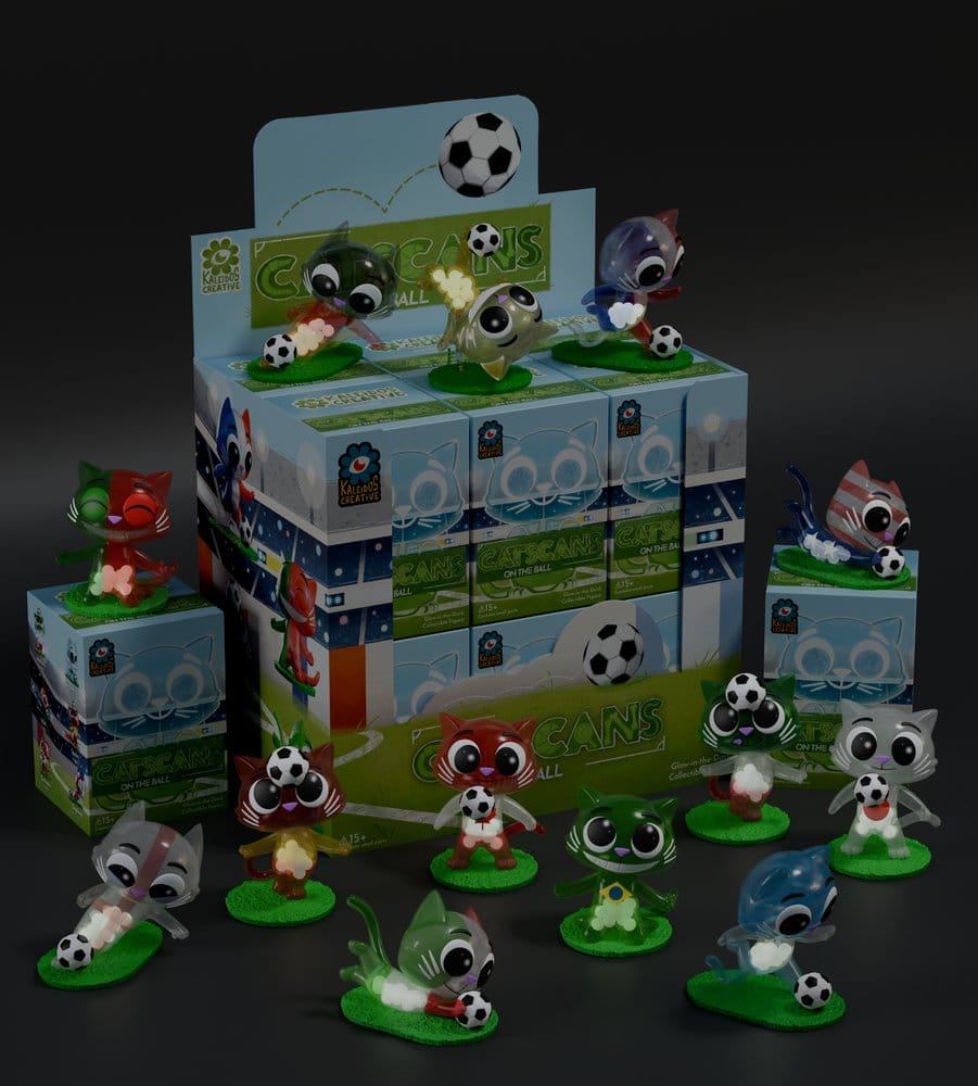 Cat Scans Minifiguren S3 - On the Ball 6 cm Blind Box Display (12) Image 4