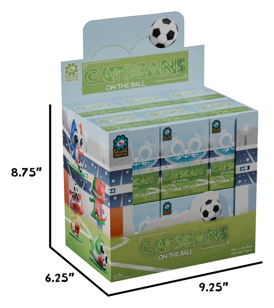 Cat Scans Minifiguren S3 - On the Ball 6 cm Blind Box Display (12) Image 5