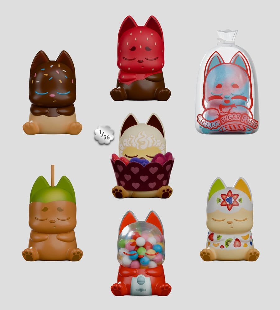 Chuuu Vinyl Minifiguren S2 Sweet Treats 11 cm Blind Box Display (6) Image 1