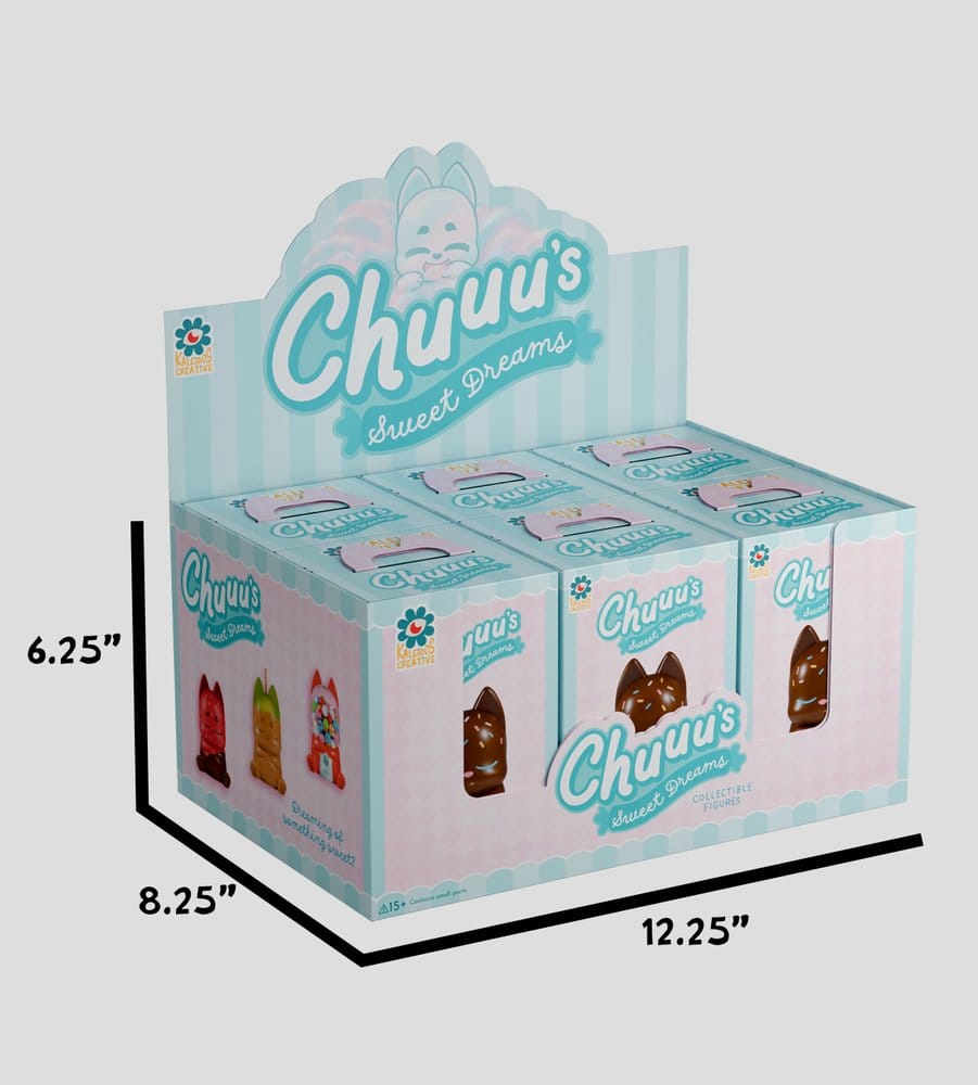 Chuuu Vinyl Minifiguren S2 Sweet Treats 11 cm Blind Box Display (6) Image 8