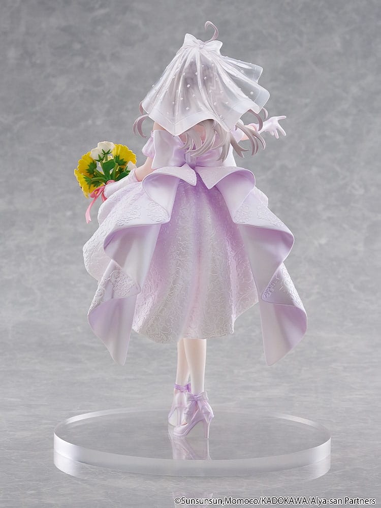 Alya Sometimes Hides Her Feelings in Russian Statue 1/7 Alisa Mikhailovna Kujou Wedding Dress Ver. 24 cm Image 8