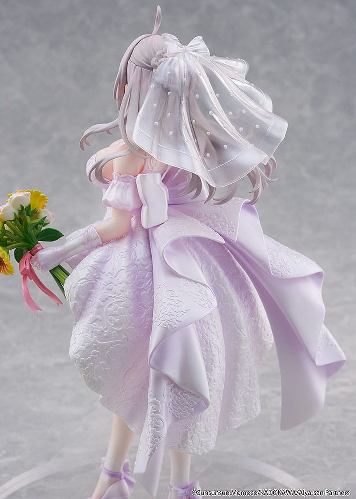 Alya Sometimes Hides Her Feelings in Russian Statue 1/7 Alisa Mikhailovna Kujou Wedding Dress Ver. 24 cm Image 11