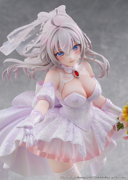 Alya Sometimes Hides Her Feelings in Russian Statue 1/7 Alisa Mikhailovna Kujou Wedding Dress Ver. 24 cm Image 12