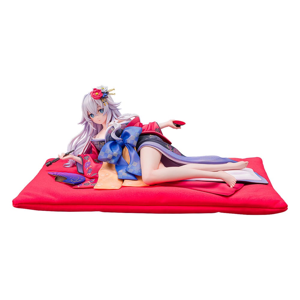 Neptunia x Senran Kagura Statue 1/7 Black Heart Kimono Ver. 10 cm Image 1