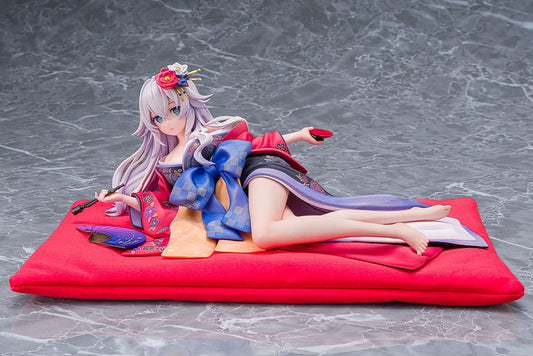 Neptunia x Senran Kagura Statue 1/7 Black Heart Kimono Ver. 10 cm Image 2