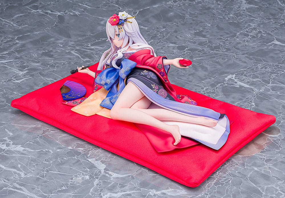 Neptunia x Senran Kagura Statue 1/7 Black Heart Kimono Ver. 10 cm Image 5