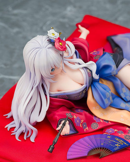 Neptunia x Senran Kagura Statue 1/7 Black Heart Kimono Ver. 10 cm Image 7