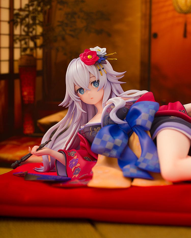 Neptunia x Senran Kagura Statue 1/7 Black Heart Kimono Ver. 10 cm Image 10