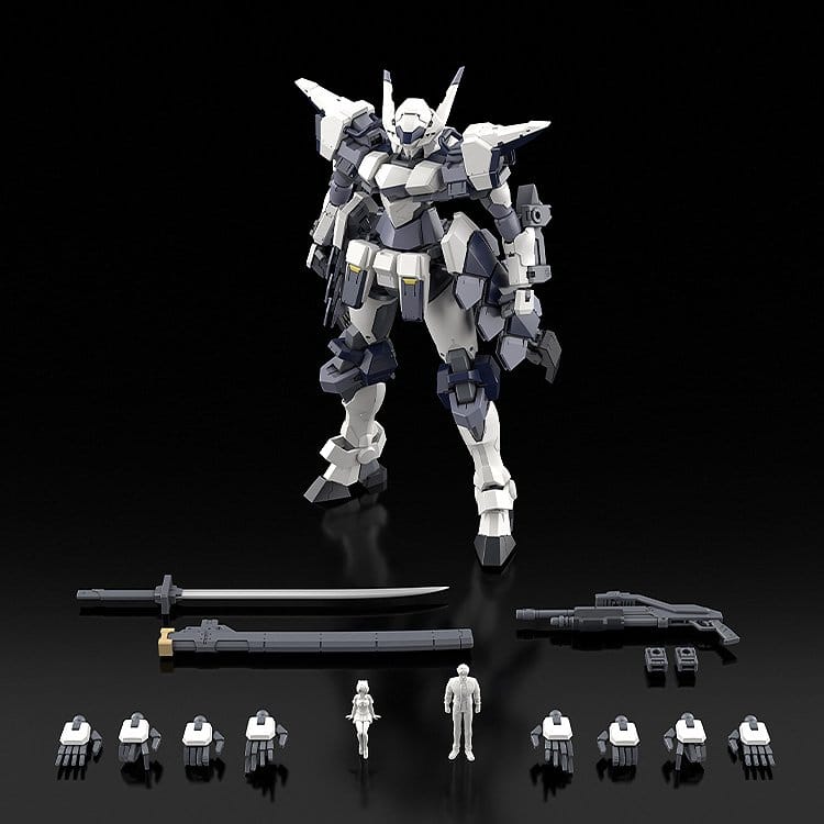 Full Metal Panic! Plastic Model Kit 1/48 Azur Raven with Type 10 Modified Monomolecular Blade Plated Ver. & Special Display Base 18 cm Image 4