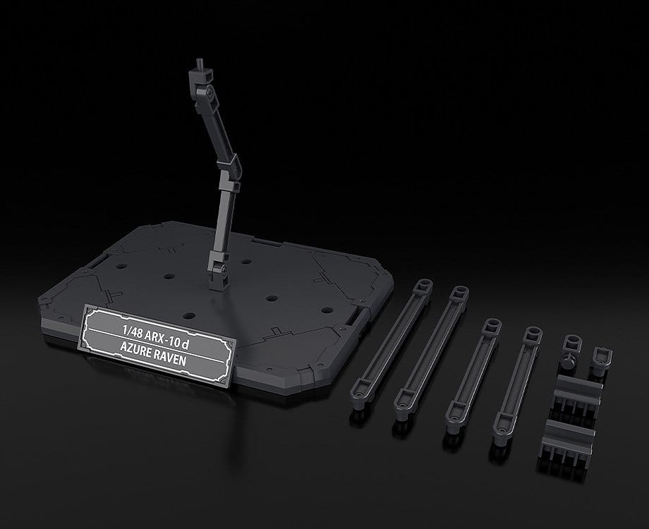 Full Metal Panic! Plastic Model Kit 1/48 Azure Raven with Type 10 Modified Monomolecular Blade Plated Ver. & Special Display Base 18 cm Image 17