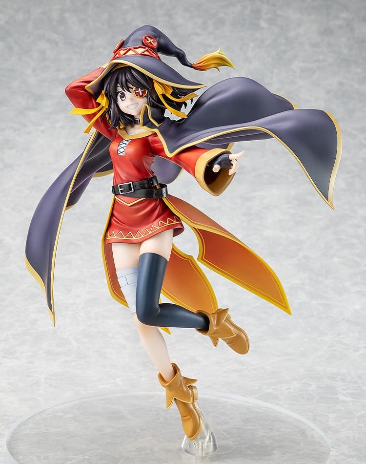 Konosuba x Haruhi Suzumiya PVC Figur 1/7 Haruhi Suzumiya Megumin Collaboration Ver. Illustration by Noizi Ito 25 cm Image 2