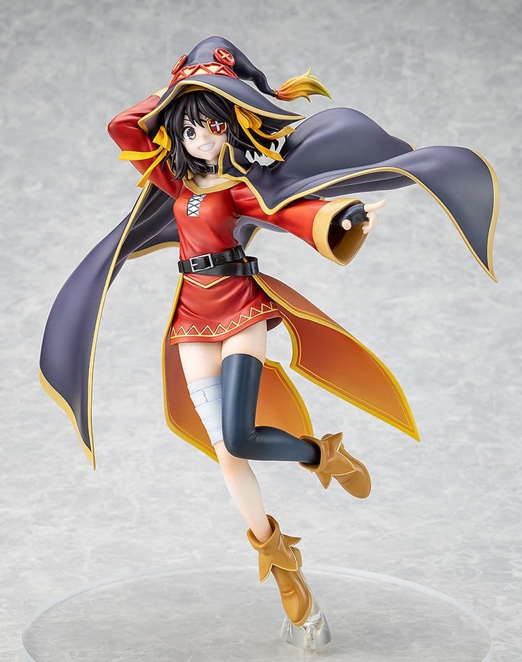 Konosuba x Haruhi Suzumiya PVC Figur 1/7 Haruhi Suzumiya Megumin Collaboration Ver. Illustration by Noizi Ito 25 cm Image 5