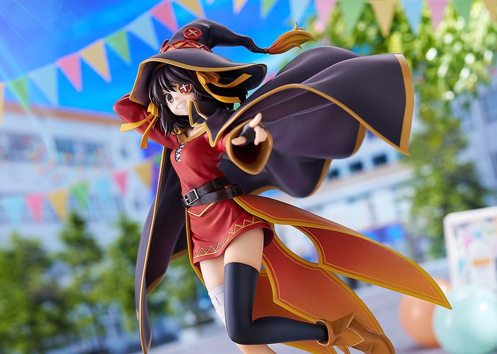 Konosuba x Haruhi Suzumiya PVC Figur 1/7 Haruhi Suzumiya Megumin Collaboration Ver. Illustration by Noizi Ito 25 cm Image 15