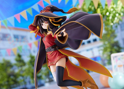 Konosuba x Haruhi Suzumiya PVC Figur 1/7 Haruhi Suzumiya Megumin Collaboration Ver. Illustration by Noizi Ito 25 cm Image 15