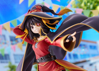 Konosuba x Haruhi Suzumiya PVC Figur 1/7 Haruhi Suzumiya Megumin Collaboration Ver. Illustration by Noizi Ito 25 cm Image 17