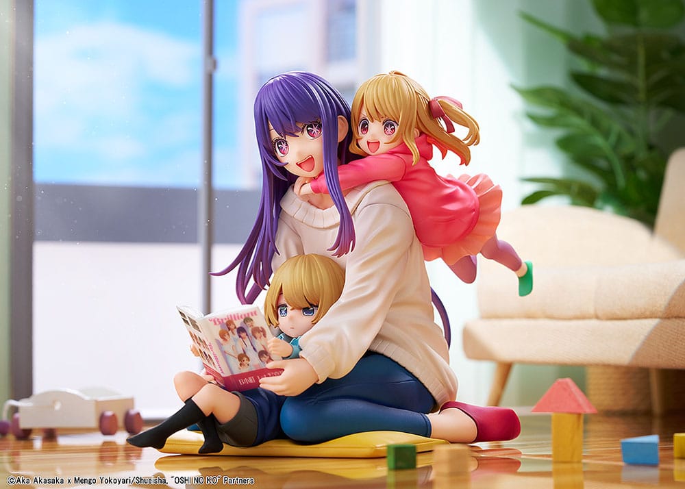 Oshi no Ko PVC Statue 1/8 Ai, Aqua & Ruby Mother and Children 10 cm Image 3
