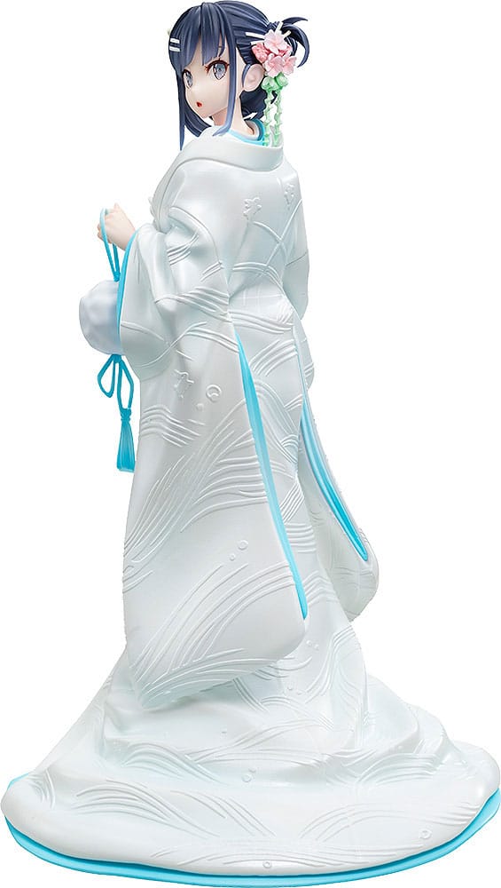 Rascal Does Not Dream of a Bunny Girl Senpai Statue 1/7 Mai Sakurajima White Kimono Ver. 23 cm Image 1